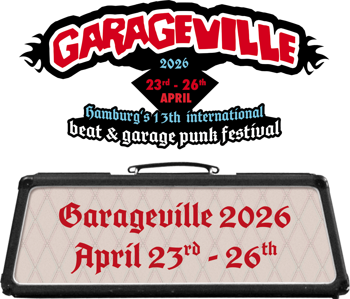 Garageville - 13th international Hamburg beat & garage punk festival
